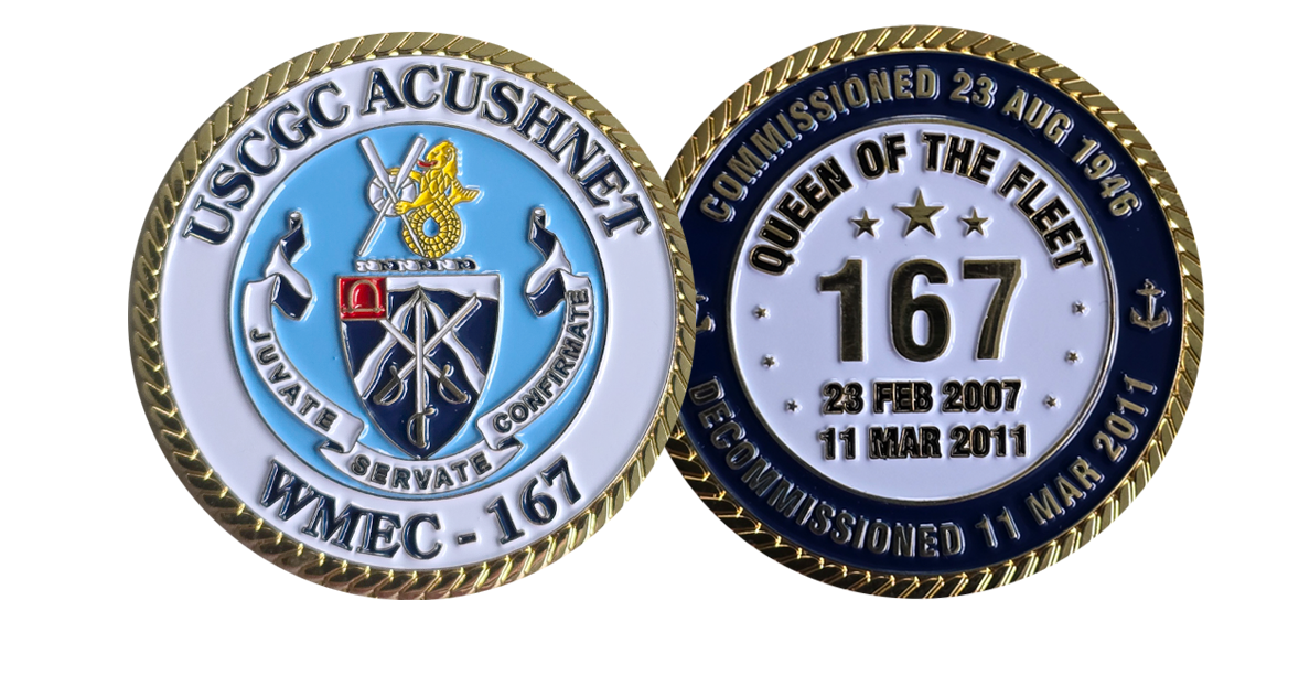 USCGC Acushnet Commemorative Coin