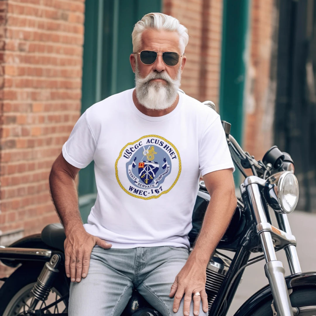 Gold Emblem Tee Front Print